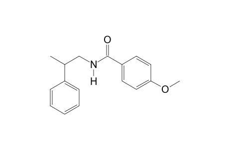 4-Methoxy-N-(2-phenylpropyl)benzamide