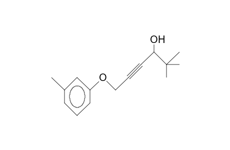 4-Hexyn-3-ol, 2,2-dimethyl-6-(3-methylphenoxy)-