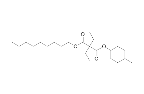 Diethylmalonic acid, 4-methylcyclohexyl nonyl ester