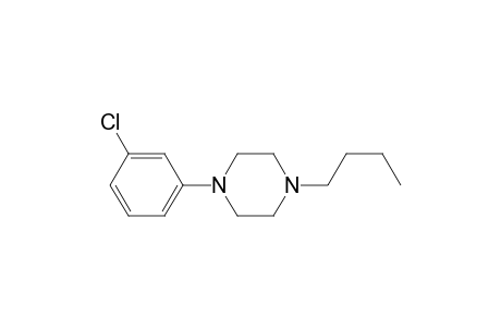 1-(3-Chlorophenyl)-4-butyl-piperazine