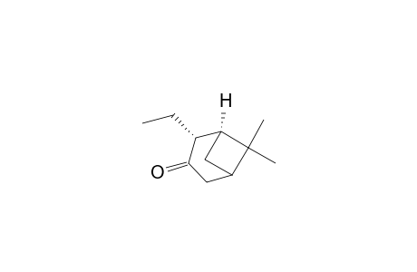 (-)-(1S,2R)-6,6-dimethyl-2-ethylbicyclo[3.1.1]heptan-3-one