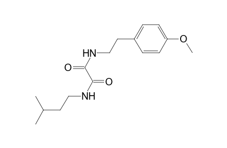 N~1~-isopentyl-N~2~-[2-(4-methoxyphenyl)ethyl]ethanediamide