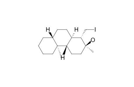 2-Phenanthrenol, tetradecahydro-1-(iodomethyl)-2,4b-dimethyl-, [1S-(1.alpha.,2.beta.,4a.beta.,4b.alpha.,8a.beta.,10a.alpha.)]-