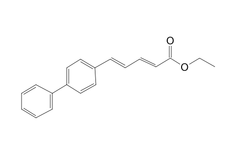 5-[4-Biphenyl]-2,4-pentadienoic acid ehtyl ester