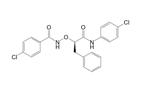 4-Chloro-N-[(R)-1-(4-chloro-phenylcarbamoyl)-2-phenyl-ethoxy]-benzamide