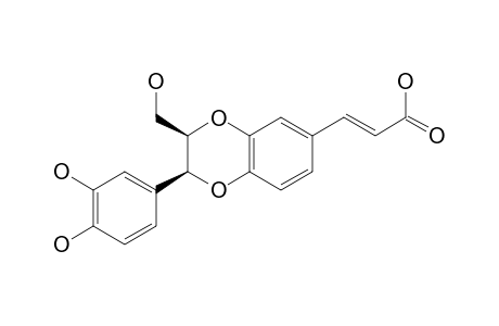 (7'-E),(7-R,8-S)-3,4,9-TRIHYDROXY-4',7-EPOXY-8,3'-OXYNEOLIGNAN-7'-EN-8'-OIC_ACID