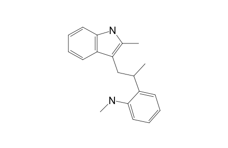 2-[2'-(Methylamino)phenyl]-2-methyl-1-(2""-methylindol-3""-yl)ethane