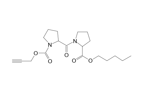 L-Prolyl-L-proline, N-propargyloxycarbonyl-, pentyl ester