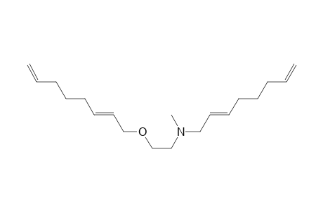 2,7-Octadien-1-amine, N-methyl-N-[2-(2,7-octadienyloxy)ethyl]-, (E,E)-