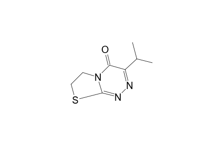 6,7-dihydro-3-isopropyl-4H-thiazolo[2,3-c]-as-triazin-4-one