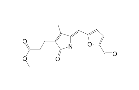 Methyl 2,5-dihydro-4-methyl-2-oxo-5-[(5'-formylfuran-2'-yl)methylidene]-1H-pyrrole-3-propanoate