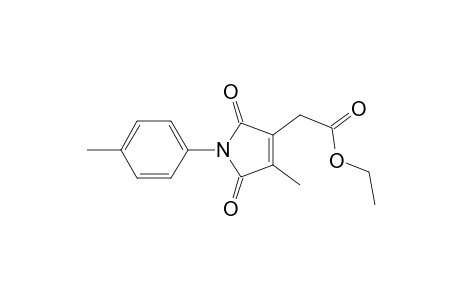 4-Ethoxycarbonylmethyl-3-methyl-1-para-tolyl-3-pyrroline-2,5-dione