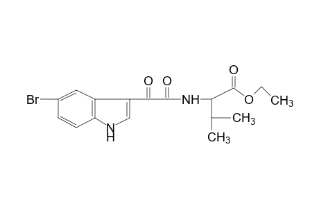 N-[(5-bromoindol-3-yl)glyoxyloyl]valine, ethyl ester