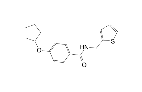 4-(cyclopentyloxy)-N-(2-thienylmethyl)benzamide