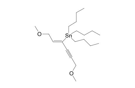 Tributyl-[(1Z)-4-methoxy-1-(2-methoxyethylidene)but-2-ynyl]stannane