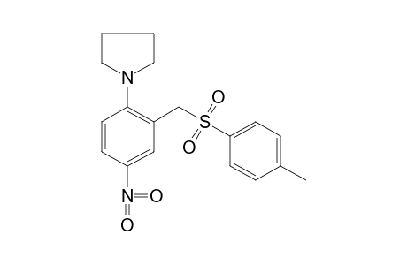 1-[4-NITRO-alpha-(p-TOLYLSULFONYL)-o-TOLYL]PYRROLIDINE
