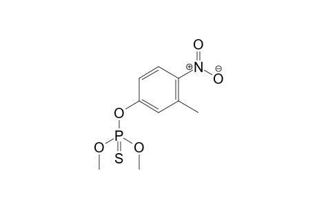 phosphorothioic acid, O,O-dimethyl O-4-nitro-m-tolyl ester