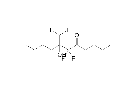 7-(difluoromethyl)-6,6-difluoro-7-hydroxy-5-undecanone