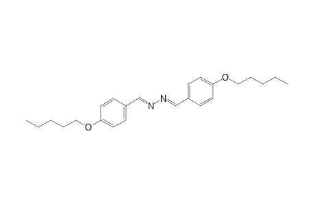 p-(pentyloxy)benzaldehyde, azine