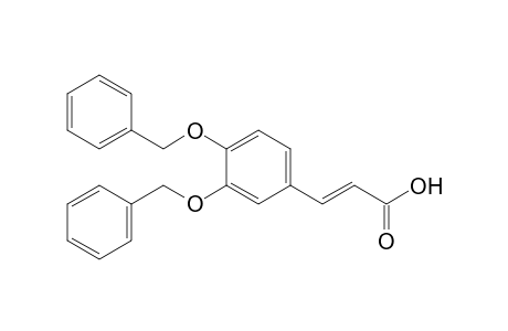 (E)-3-(3,4-dibenzoxyphenyl)acrylic acid