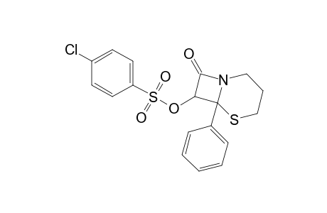 7-hydroxy-6-phenyl-5-thia-1-azabicyclo[4.2.0]octan-8-one, p-chlorobenzenesulfonate (ester)