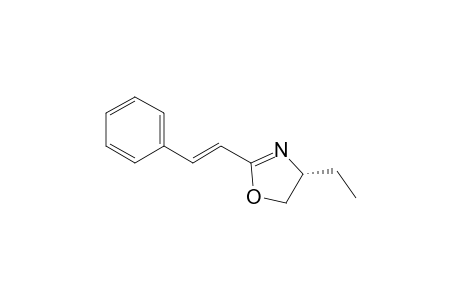 (4R,E)-4-ETHYL-2-(PHENYLETHENYL)-4,5-DIHYDRO-1,3-OXAZOLE