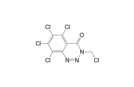 5,6,7,8-Tetrachloro-3-(chloromethyl)-1,2,3-benzotriazin-4(3H)-one