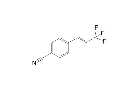 (E)-3,3,3-Trifluoro-1-[4'-cyanophenyl]-1-propene