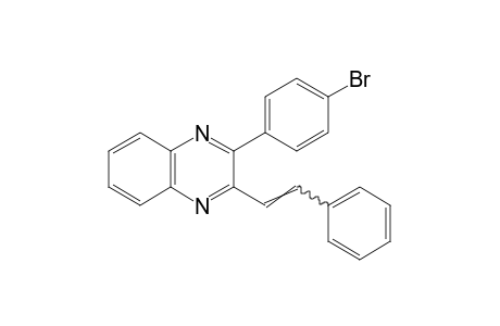 3-(p-bromophenyl)-2-styrylquinoxaline