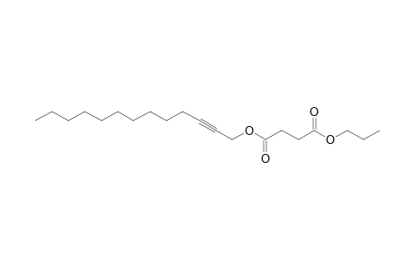 Succinic acid, propyl tridec-2-ynyl ester