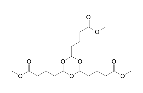 4-[4,6-bis(4-keto-4-methoxy-butyl)-1,3,5-trioxan-2-yl]butyric acid methyl ester