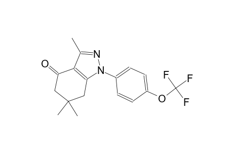 4H-indazol-4-one, 1,5,6,7-tetrahydro-3,6,6-trimethyl-1-[4-(trifluoromethoxy)phenyl]-