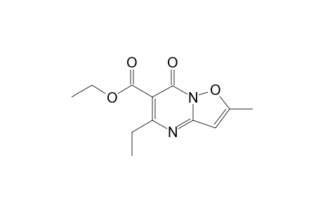 ETHYL-5-ETHYL-2-METHYL-7-OXO-7H-ISOXAZOLO-[2,3-A]-PYRIMIDINE-6-CARBOXYLATE