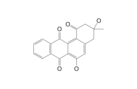 3,6-Dihydroxy-3-methyl-1,2,3,4-tetrahydrobenz[a]anthracene-1,7,12-trione