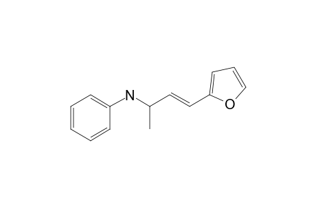 (E)-4-(2-Furyl)-N-phenyl-3-buten-2-amine