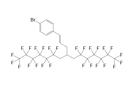 1-Bromo-4-[6,6,7,7,8,8,9,9,10,10,11,11,11-tridecafluoro-4-(2,2,3,3,4,4,5,5,6,6,7,7,7-tridecafluoroheptyl)undec-1-enyl]benzene