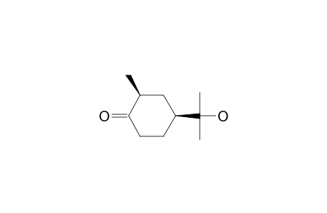 (+)-cis-m-Menthan-8-ol-6-one