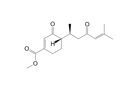 (+)-4'-DEHYDRO-OXO-EPI-JUVABIONE;METHYL-(4S)-[(1S),5-DIMETHYL-3-OXO-4-HEXENYL]-3-OXO-1-CYCLOHEXENE-1-CARBOXYLATE