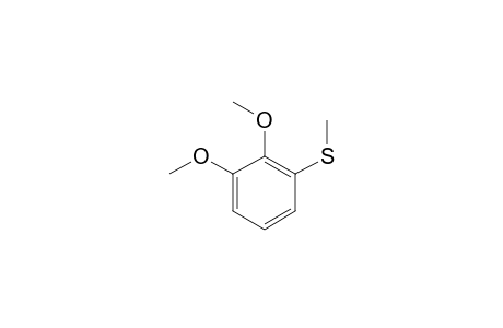 1,2-dimethoxy-3-methylsulfanylbenzene