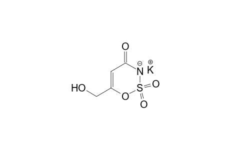 6-(hydroxymethyl)-1,2,3-oxathiazin-4(3H)-one, 3-potassium salt, 2,2-dioxide