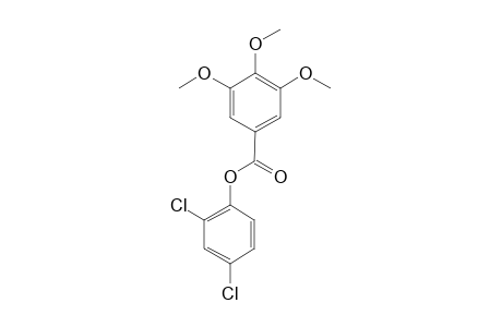 3,4,5-trimethoxybenzoic acid, 2,4-dichlorophenyl ester