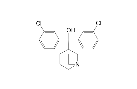 (1-Aza-bicyclo[2.2.2]oct-3-yl)-bis-(3-chloro-phenyl)-methanol