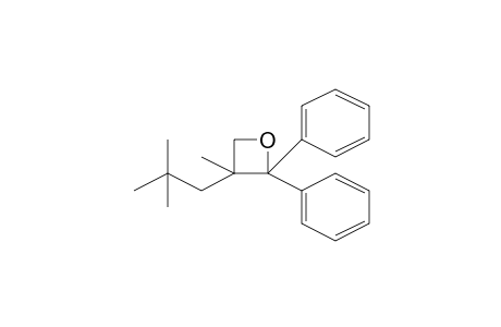 3-(2,2-dimethylpropyl)-3-methyl-2,2-diphenyl-oxetane