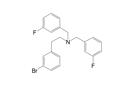 N,N-Bis(3-fluorobenzyl)-3-bromobenzeneethanamine