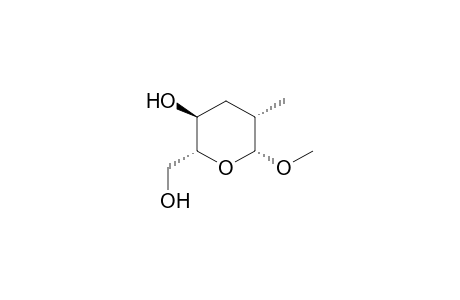 Methyl 2,3-dideoxy-2-C-methyl-.alpha.-D-arabino-hexopyranoside