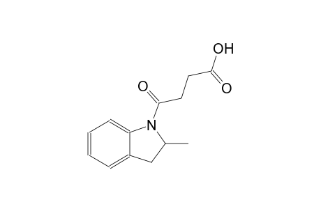 4-(2-methyl-2,3-dihydro-1H-indol-1-yl)-4-oxobutanoic acid