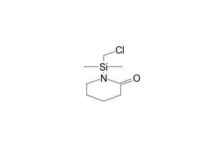 1-DIMETHYLCHLOROMETHYLSILYL-2-PIPERIDONE