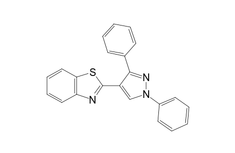 2-(1,3-Diphenyl-1H-pyrazol-4-yl)-1,3-benzothiazole