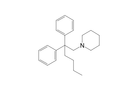 1-(2,2-diphenylhexyl)piperidine