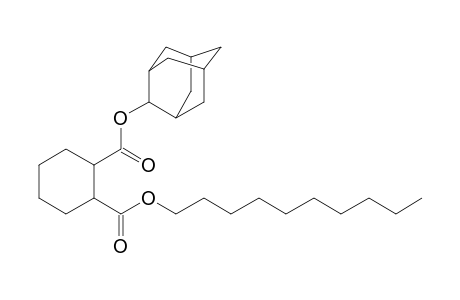 1,2-Cyclohexanedicarboxylic acid, 2-adamantyl decyl ester